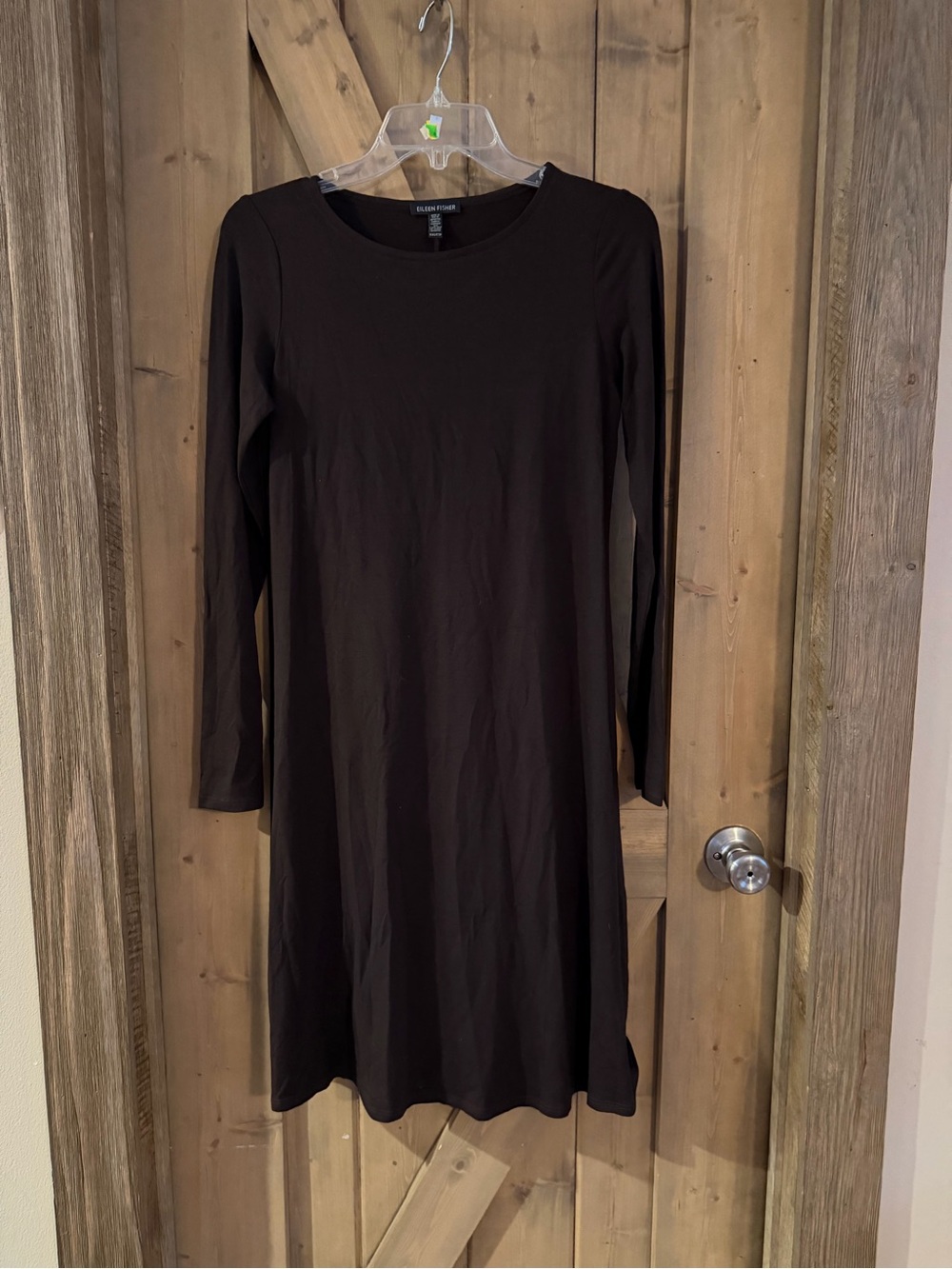 Eileen Fisher Brown Minimalist
Long Sleeve T Shirt Dress Size
XXS Stretchy